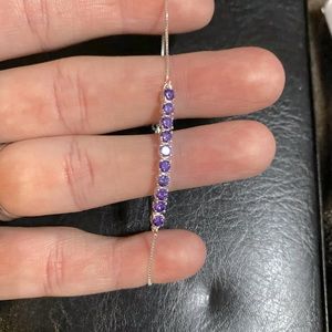 Silver girls bracelet